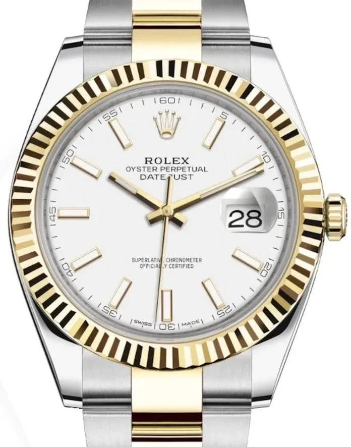 Rolex Datejust 41 126333 41mm Stainless steel Champagne