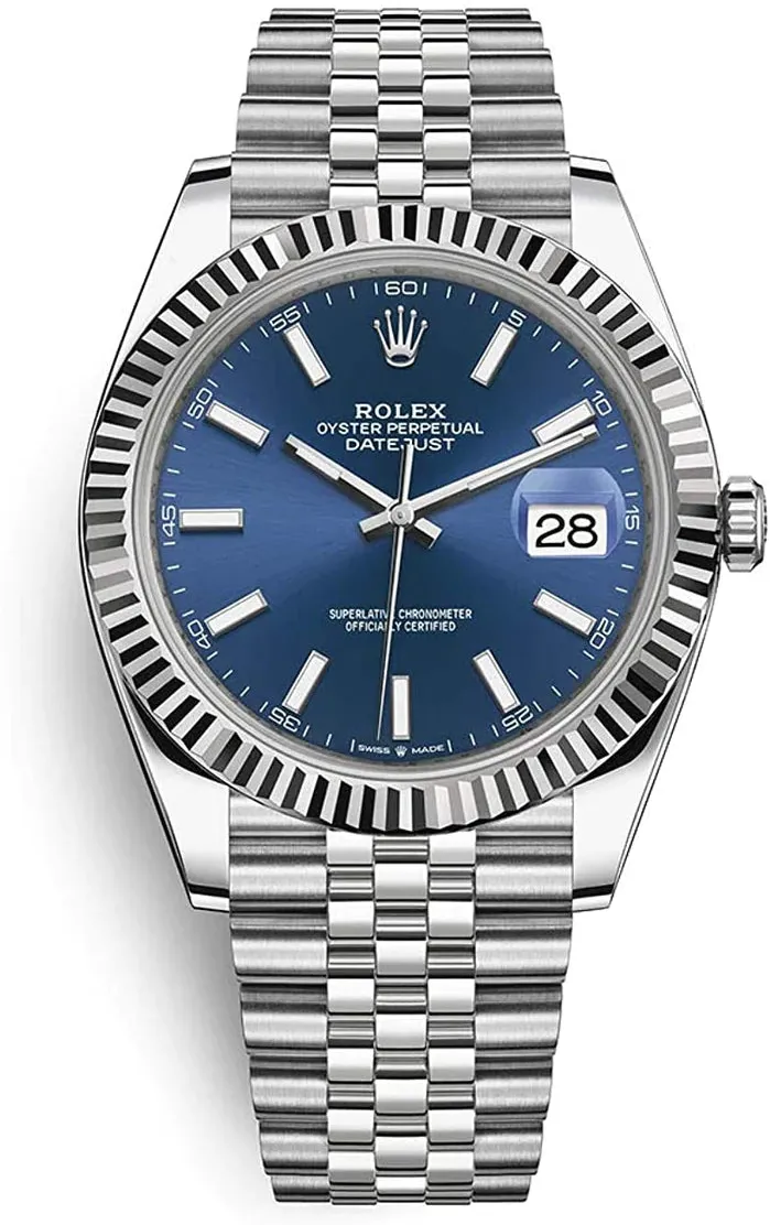 Rolex Datejust 41 126334 41mm Stainless steel Blue