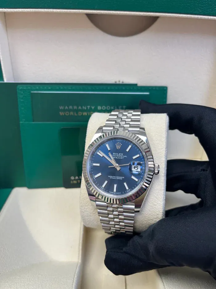 Rolex Datejust 41 126334 41mm Stainless steel Blue 3