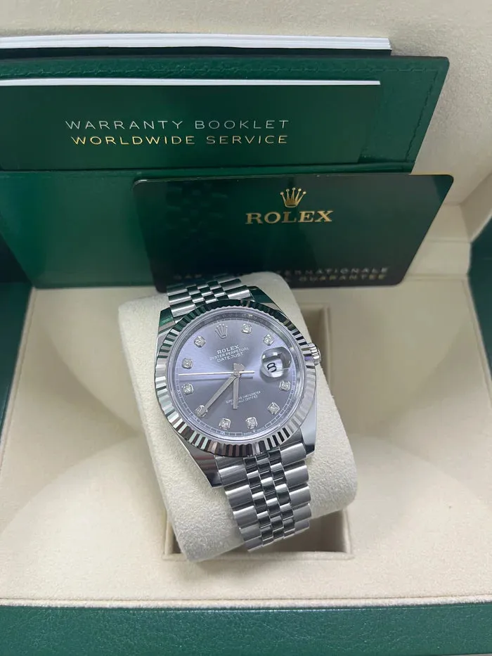 Rolex Datejust 41 126334 41mm Stainless steel dark rhodium 6