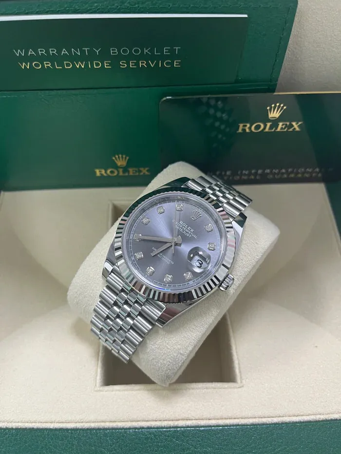 Rolex Datejust 41 126334 41mm Stainless steel dark rhodium 10