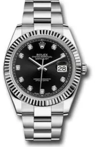 Rolex Datejust 41 126334 41mm Stainless steel Black