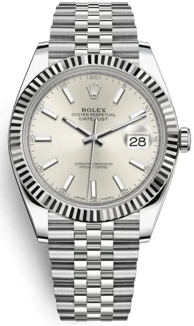 Rolex Datejust 41 126334 41mm Stainless steel Silver