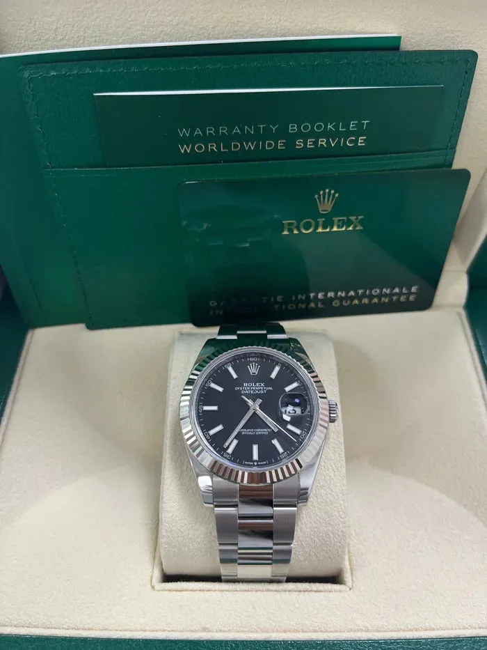 Rolex Datejust 41 126334 41mm Stainless steel Black 2