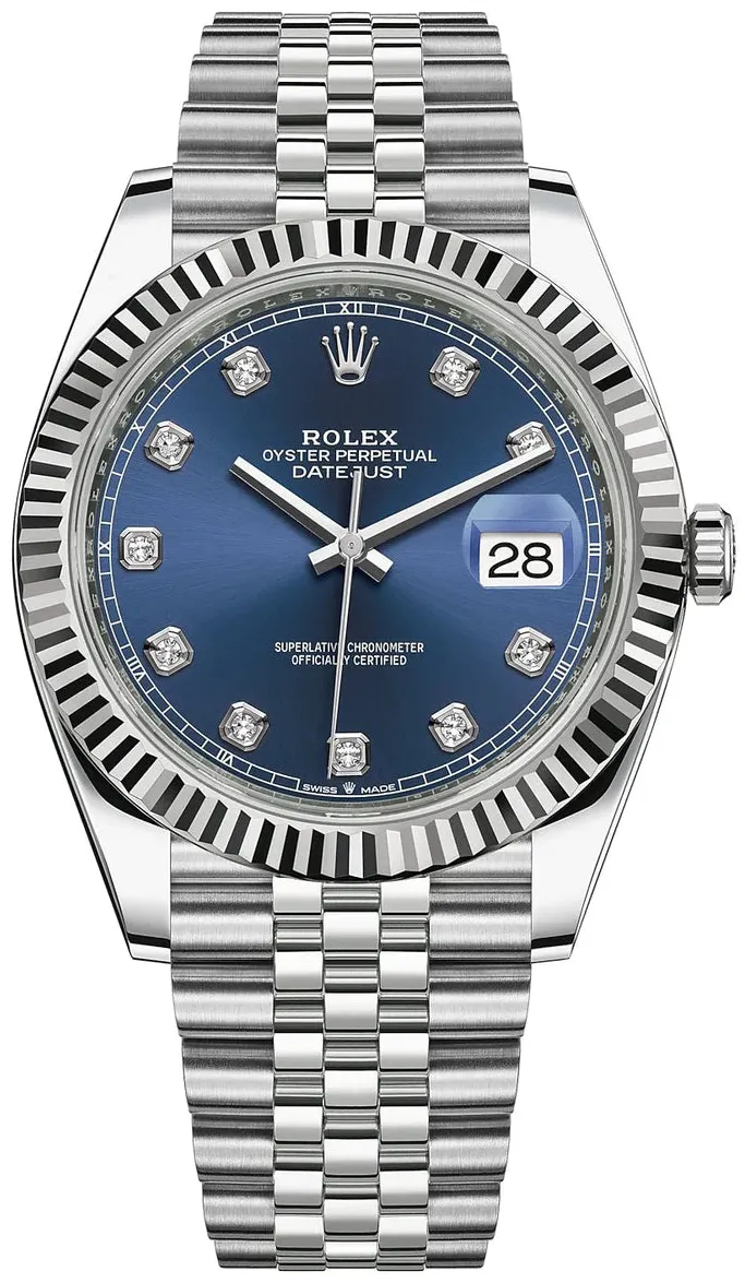 Rolex Datejust 41 126334 41mm Stainless steel Blue