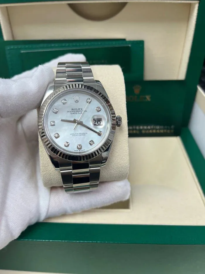 Rolex Datejust 41 126334 41mm Stainless steel White 6