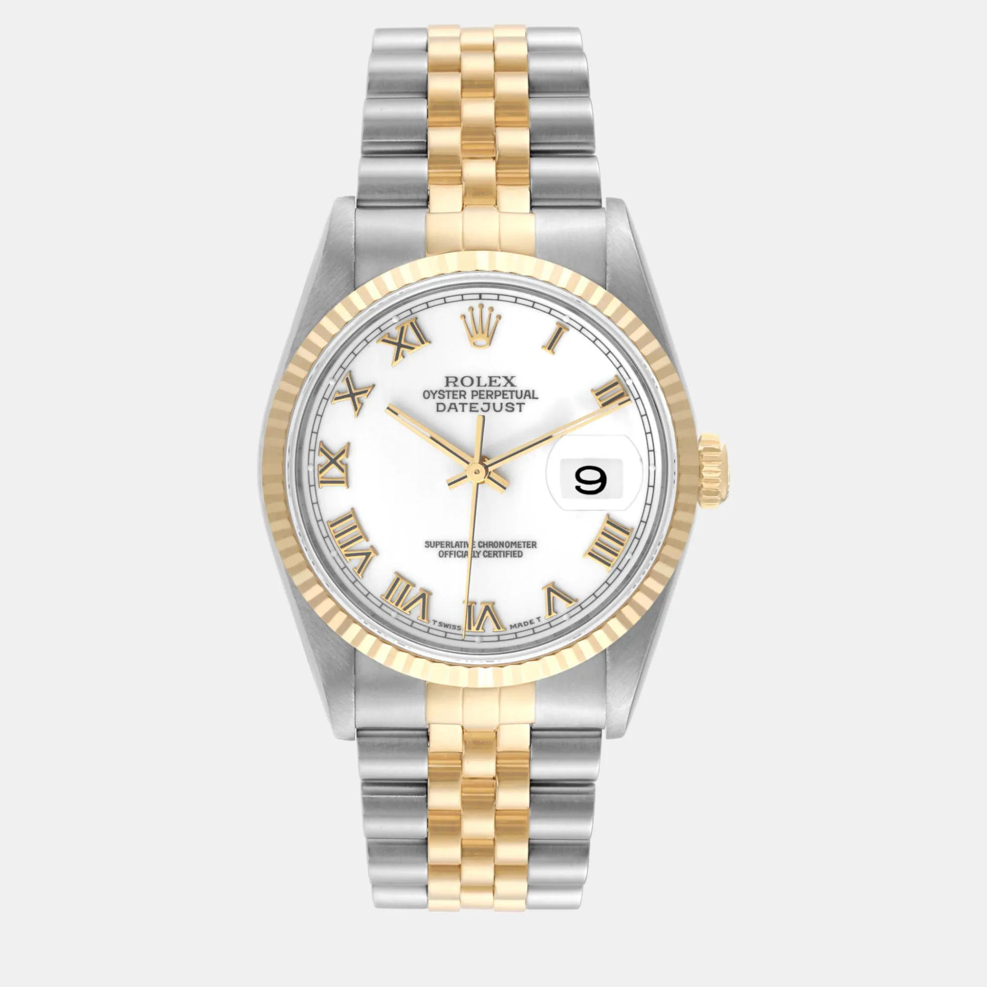Rolex Datejust 36mm Yellow gold and stainless steel