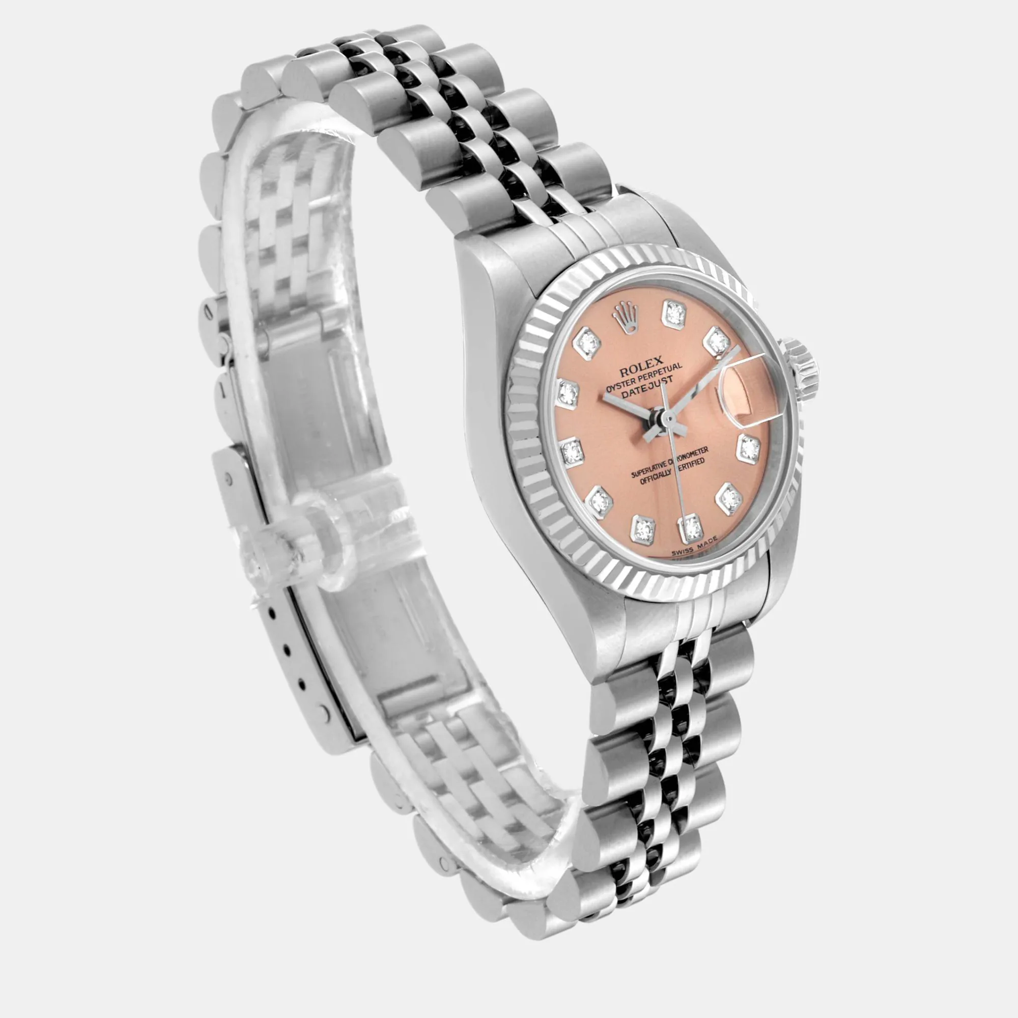 Rolex Datejust 26mm White gold and diamond-set 4