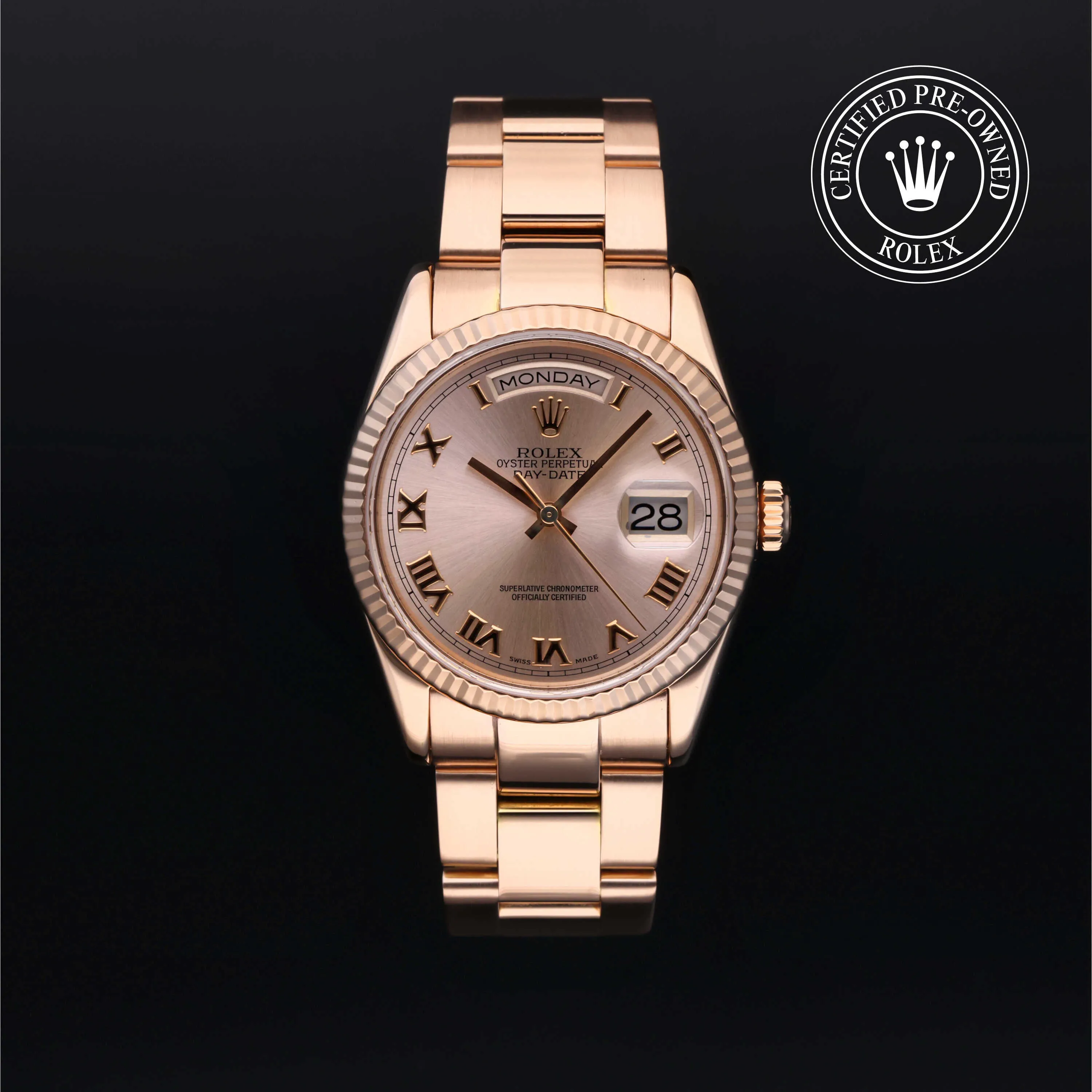 Rolex Day-Date 36mm Rose gold Rose