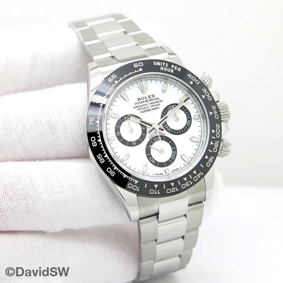 Rolex Daytona 116500LN 40mm Stainless steel White