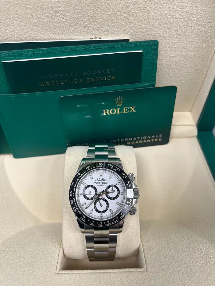 Rolex Daytona 116500LN 40mm Stainless steel White 7