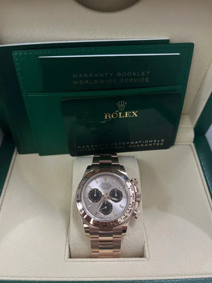 Rolex Daytona 116505 18k Rose Black 1