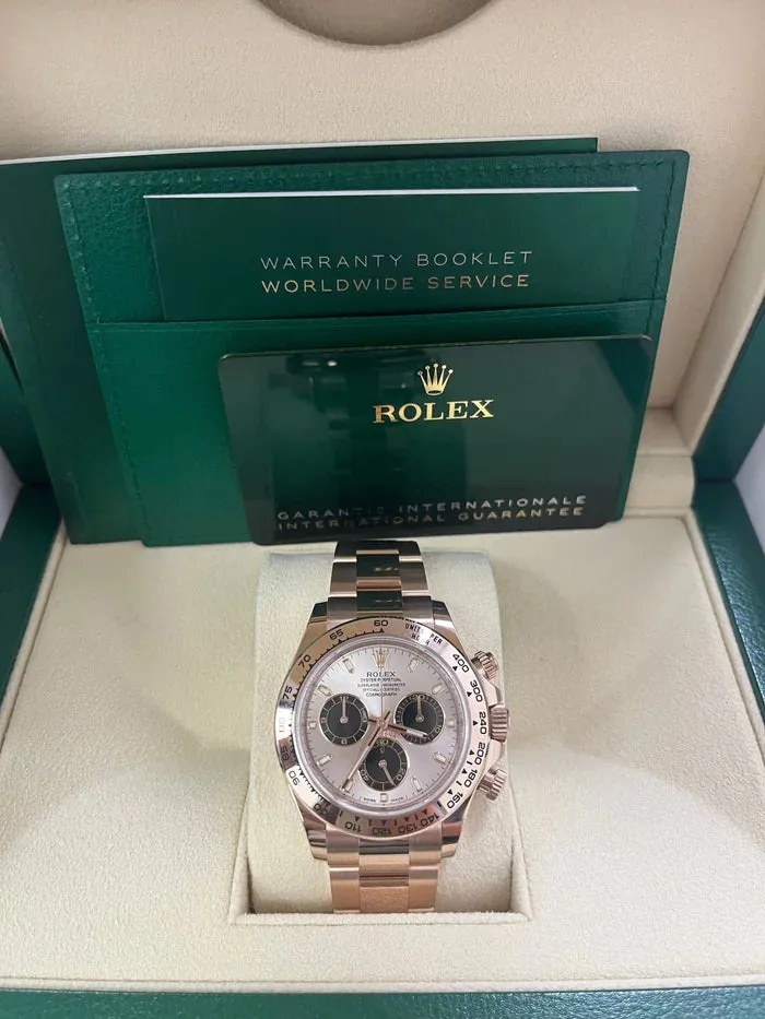 Rolex Daytona 116505 18k Rose Black 4