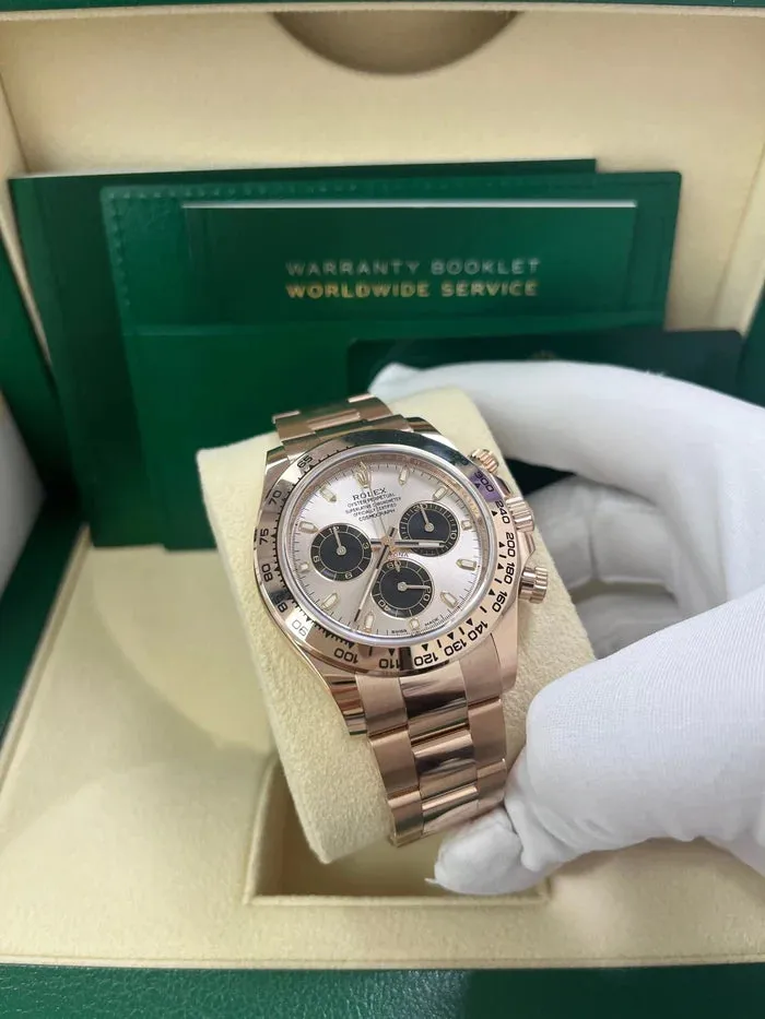 Rolex Daytona 116505 18k Rose Black 10