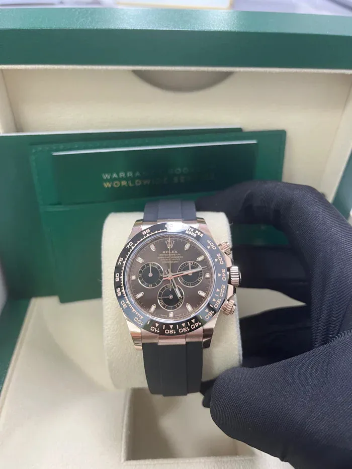 Rolex Daytona 116515ln 40mm Everose gold Brown 8