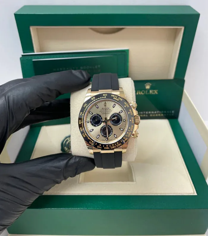 Rolex Daytona 116518LN 40mm Yellow gold and 18k yellow gold Champagne 4