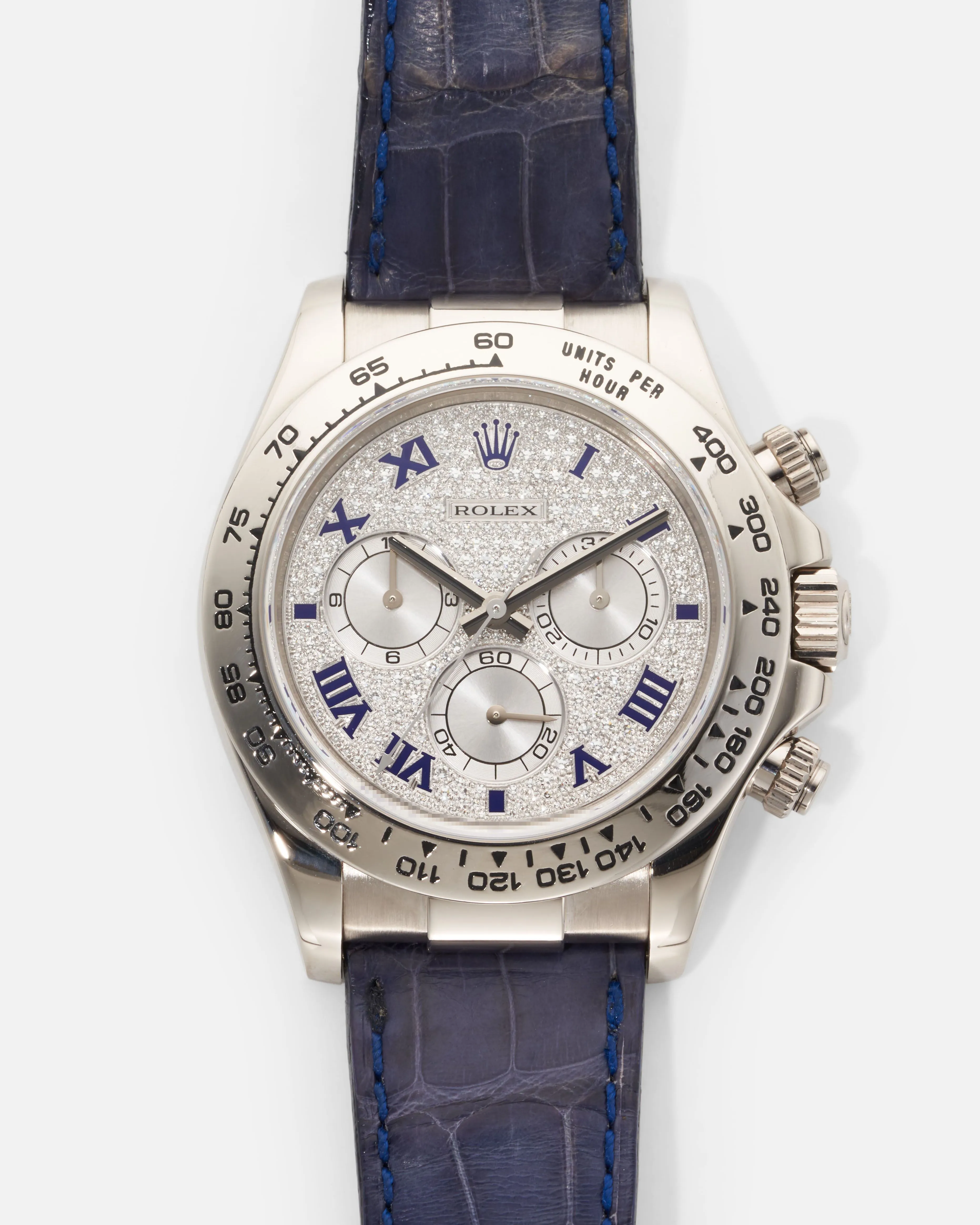 Rolex Daytona 116519 40mm White gold Pave