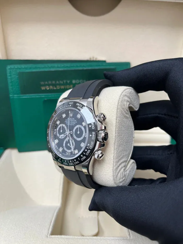 Rolex Daytona 116519LN 40mm White gold and 18k white gold Black 6