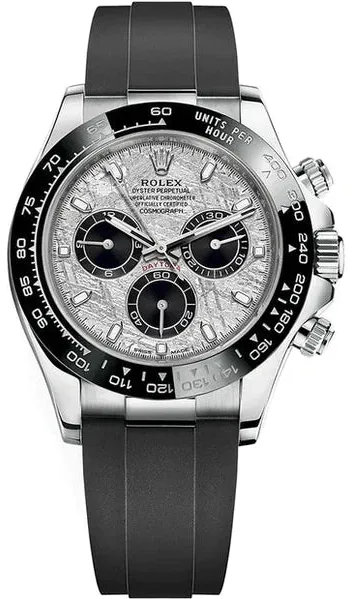 Rolex Daytona 116519LN 40mm White gold and 18k white gold Meteorite