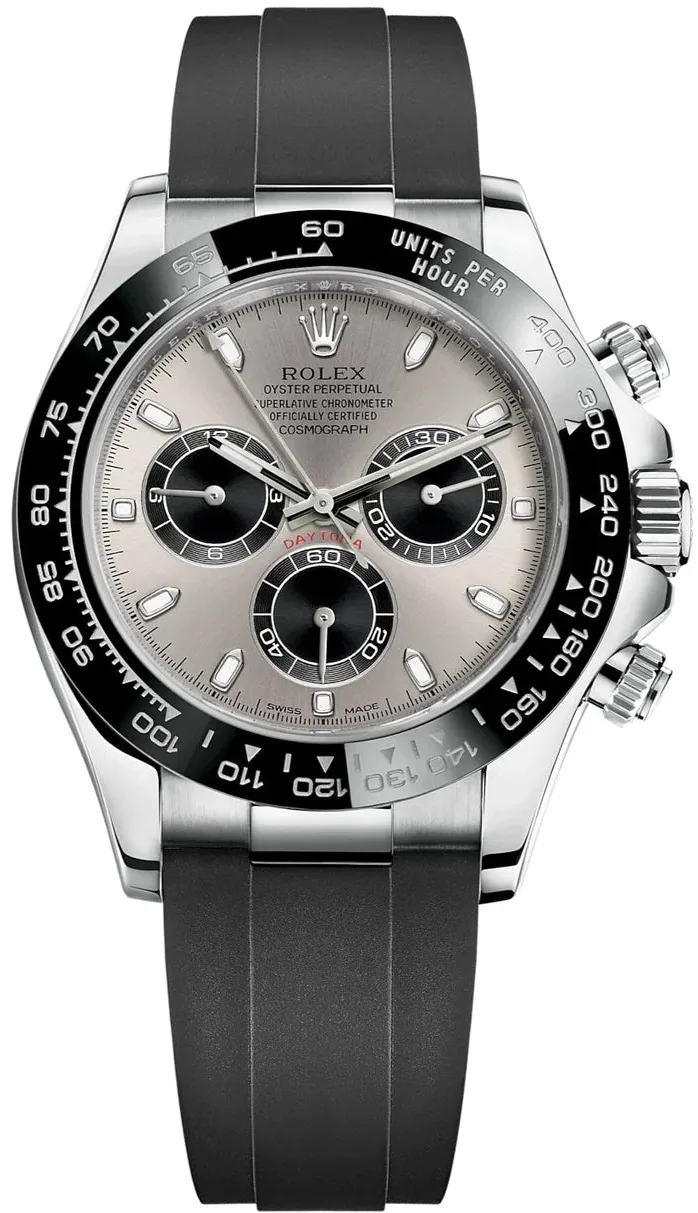 Rolex Daytona 116519LN 40mm White gold and 18k white gold Black