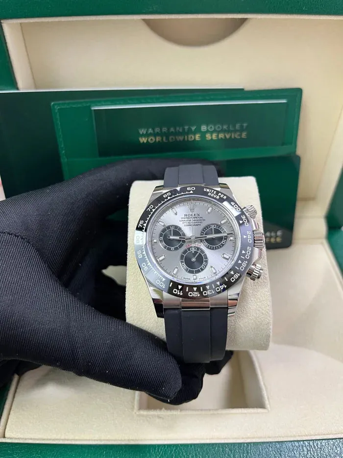 Rolex Daytona 116519LN 40mm White gold and 18k white gold Black 5