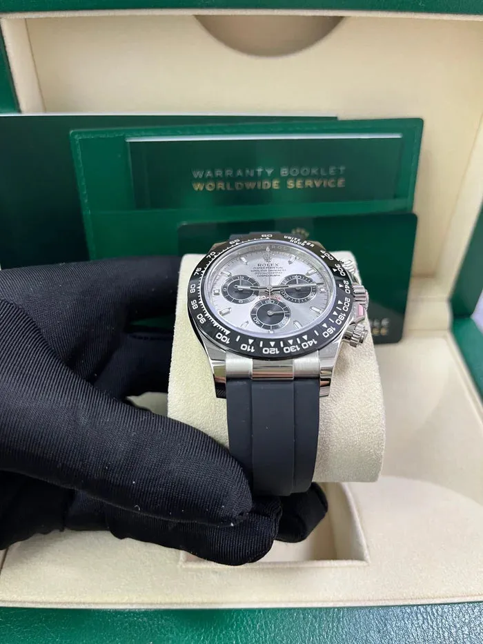 Rolex Daytona 116519LN 40mm White gold and 18k white gold Black 8