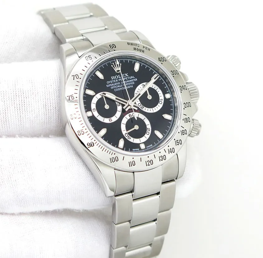 Rolex Daytona 116520-0015 40mm Stainless steel Black