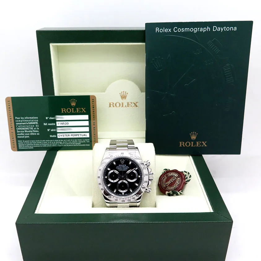 Rolex Daytona 116520-0015 40mm Stainless steel Black 6