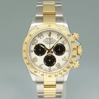 Rolex Daytona 116523 Yellow gold White