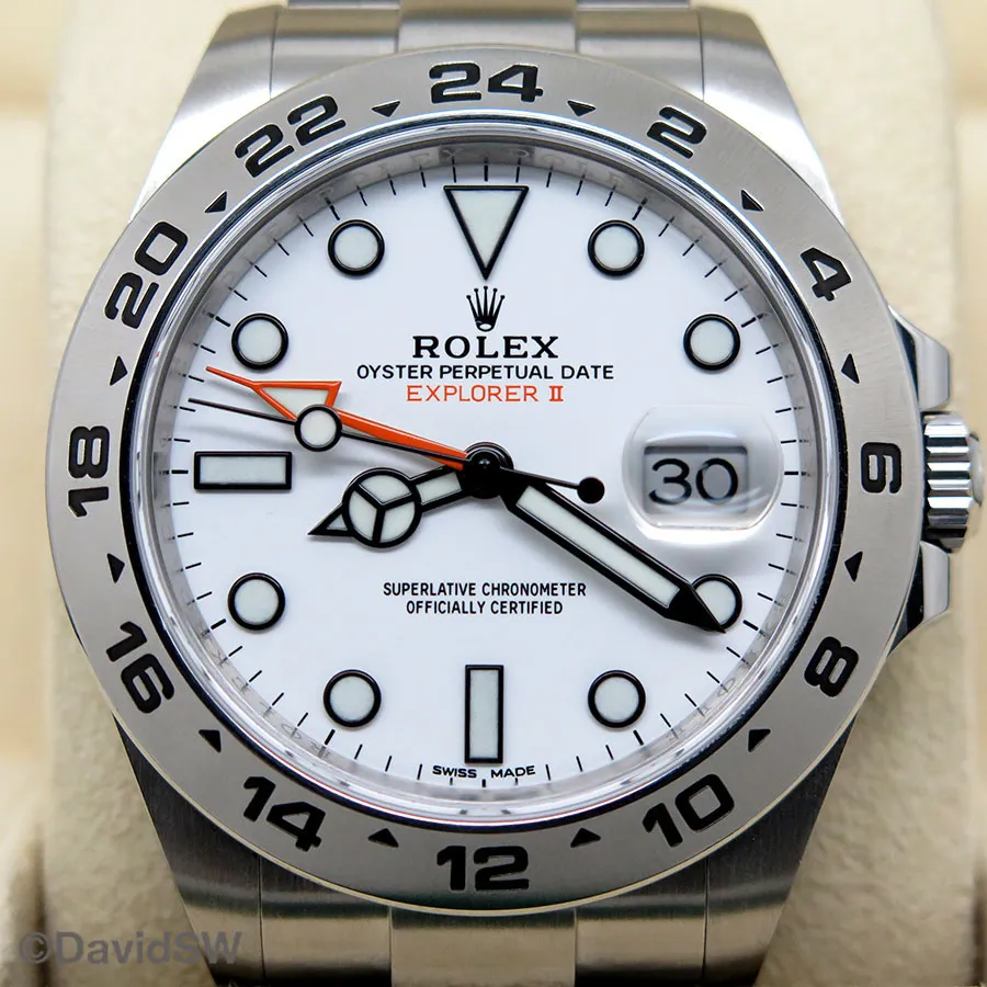 Rolex Explorer II 216570 42mm Stainless steel White 2