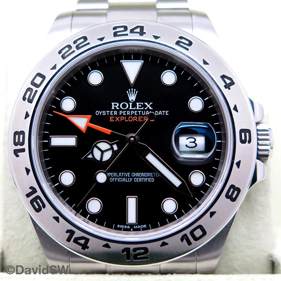 Rolex Explorer II 216570 42mm Stainless steel Black 2