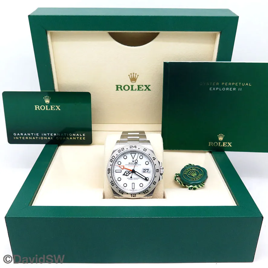 Rolex Explorer II 226570 42mm Stainless steel White 6