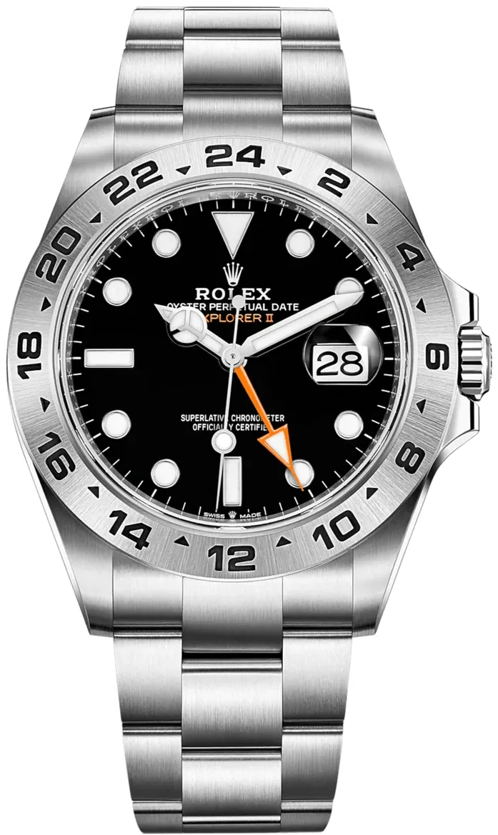 Rolex Explorer II 226570 42mm Oystersteel Black