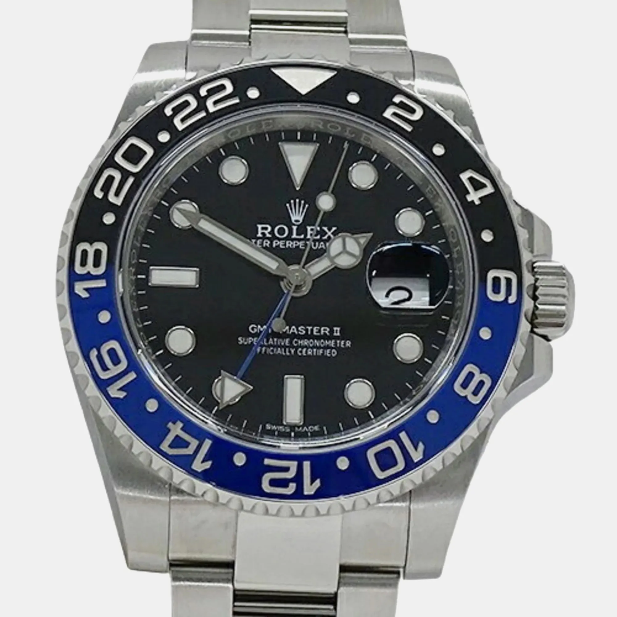 Rolex GMT-Master II 116710BLNR 40mm Stainless steel