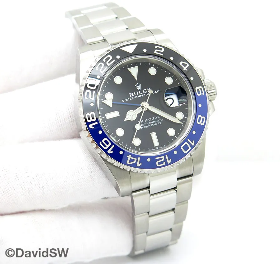 Rolex GMT-Master II 126710BLNR 40mm Stainless steel Black