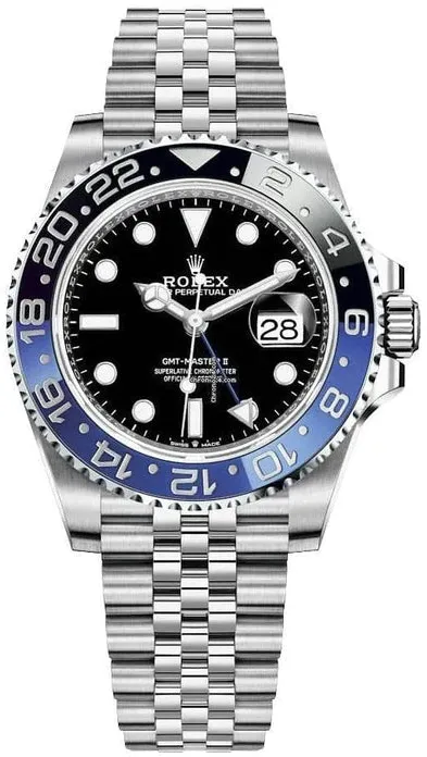 Rolex GMT-Master II 126710BLNR 40mm Stainless steel Black