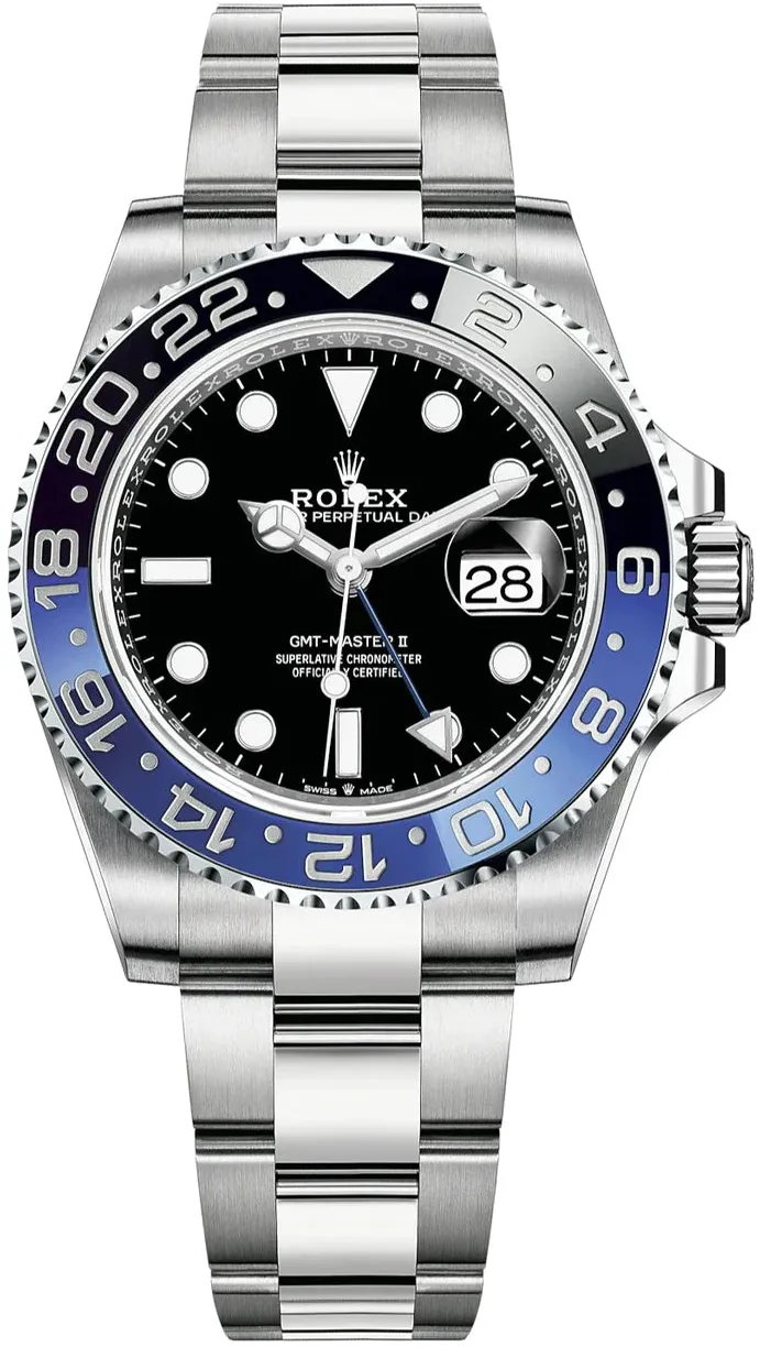 Rolex GMT-Master II 126710BLNR 40mm Stainless steel Black