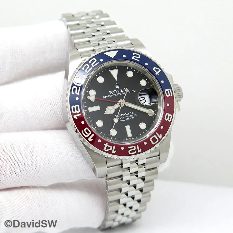 Rolex GMT-Master II 126710BLRO 40mm Stainless steel Black