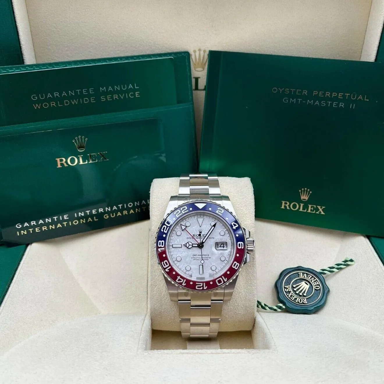 Rolex GMT-Master II 126719BLRO-0002 40mm 18k white gold Silver 6