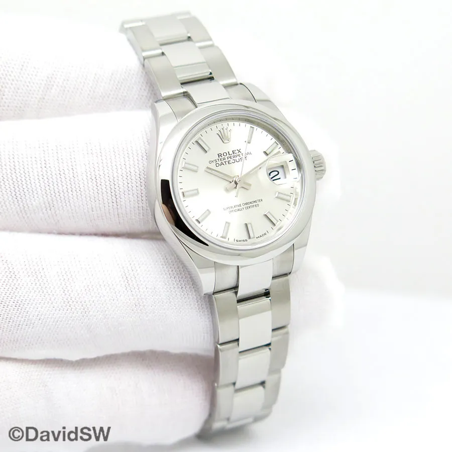 Rolex Lady-Datejust 279160 28mm Stainless steel Silver