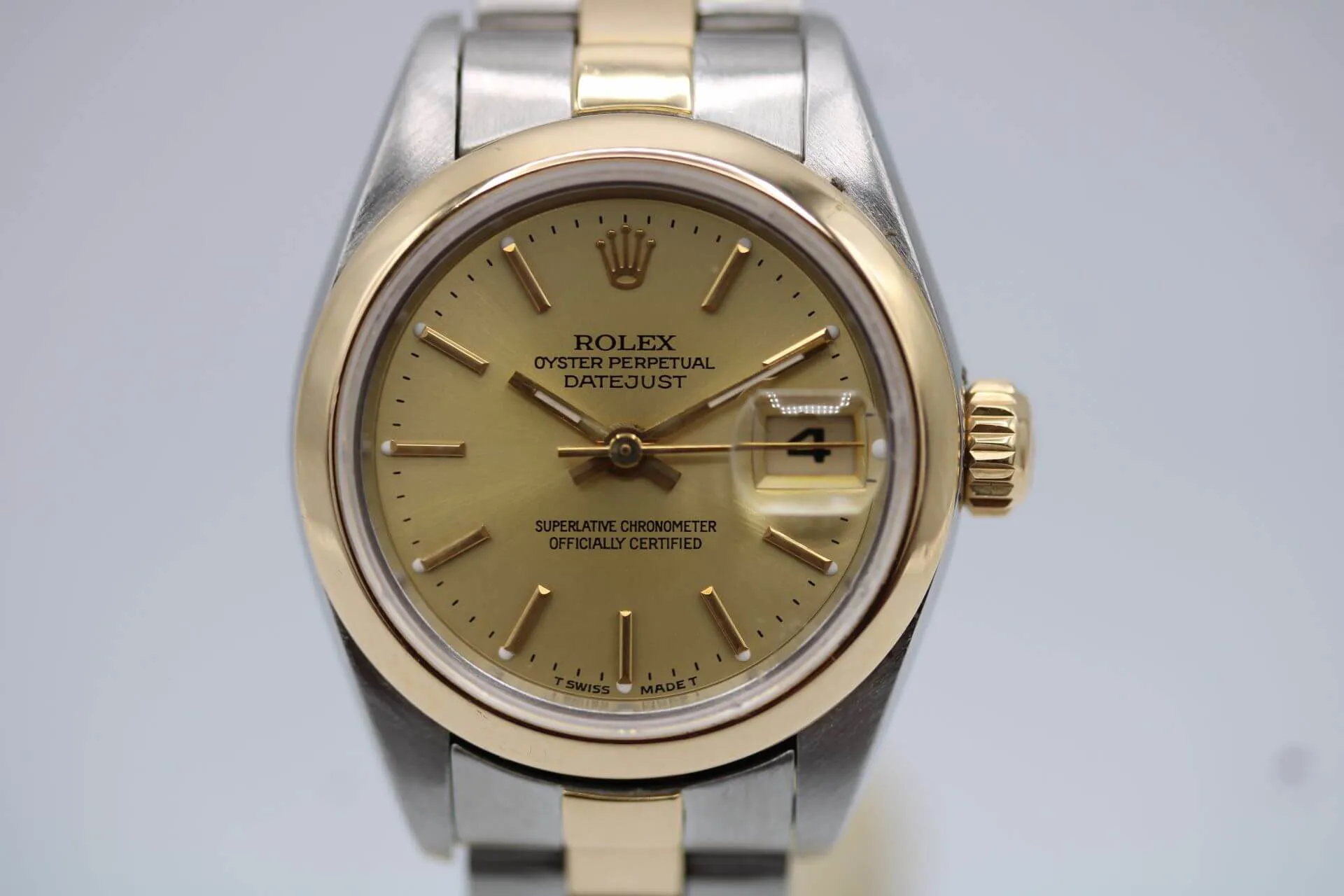 Rolex Lady-Datejust 69173 26mm Yellow gold and stainless steel Champagne 2