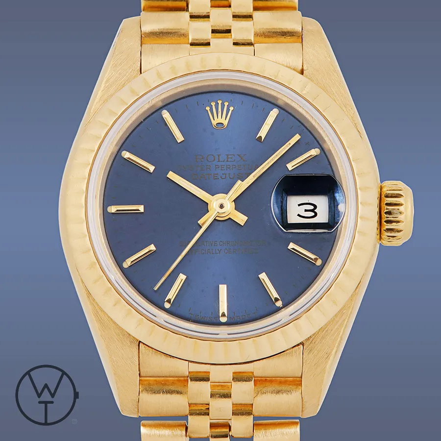 Rolex Lady-Datejust 69178 26mm Yellow gold •