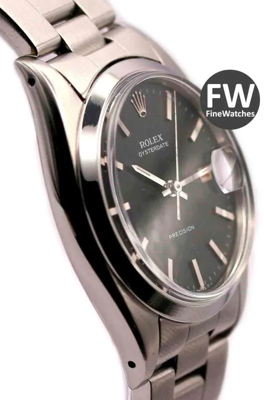 Rolex Oyster Date 6494 34mm Stainless steel Black 5