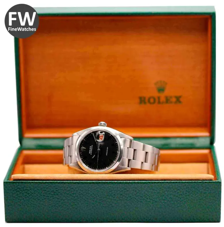 Rolex Oyster Date 6494 34mm Stainless steel Black 10