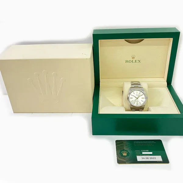 Rolex Oyster Perpetual 124300-0001 41mm Oystersteel Silver 4