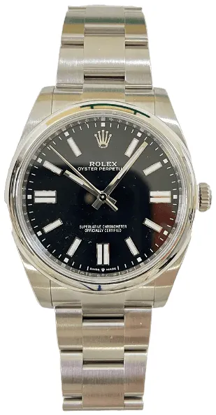 Rolex Oyster Perpetual 124300-0002 41mm Oystersteel Black