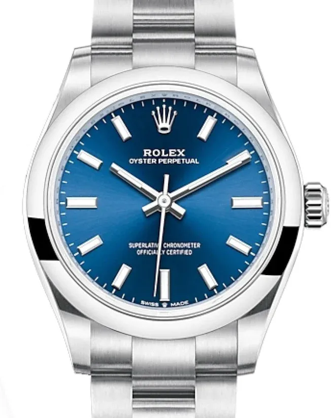 Rolex Oyster Perpetual 31 277200 31mm Oystersteel Blue