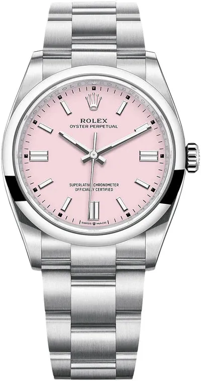 Rolex Oyster Perpetual 36 12600 36mm Oystersteel Rose