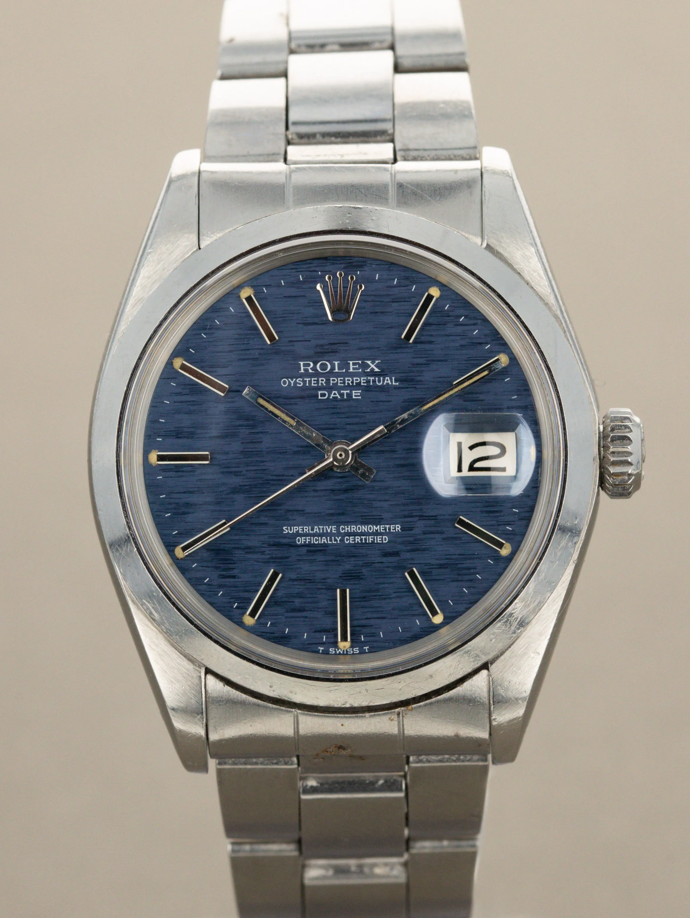 Rolex Oyster Perpetual Date 1500 nullmm Stainless steel Blue 4