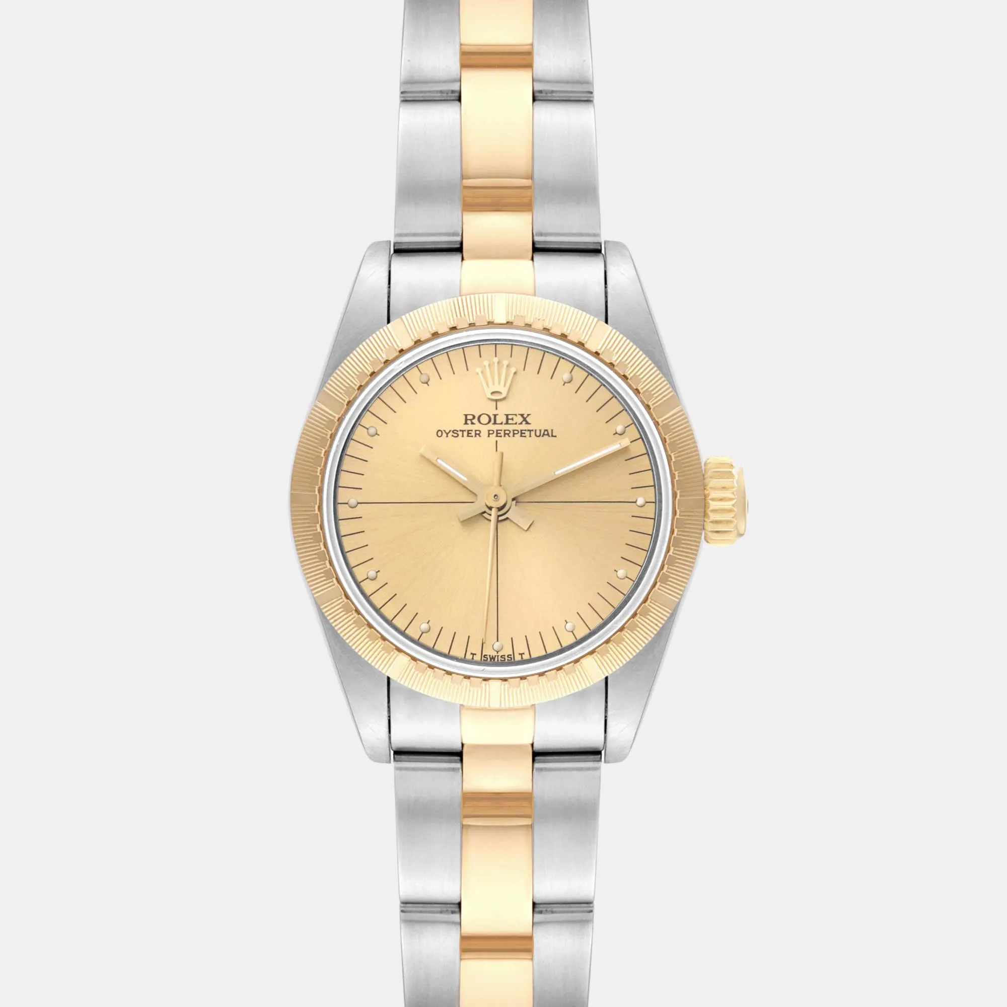 Rolex Oyster Perpetual 24mm Yellow gold and stainless steel Yellow gold 2